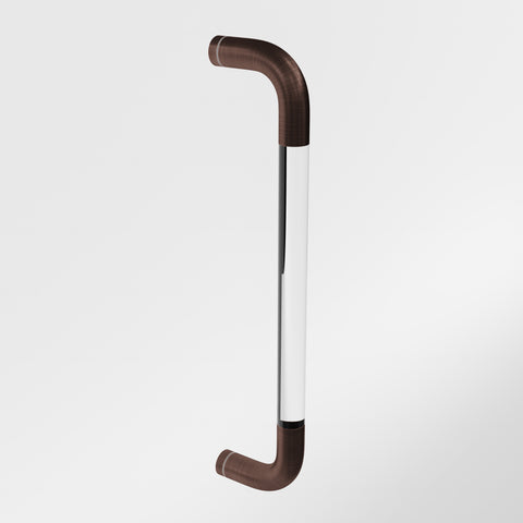 Acrylic Metal Shower Door Handle