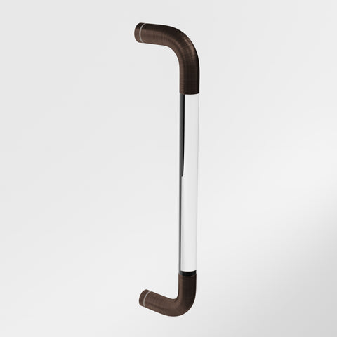 Acrylic Metal Shower Door Handle