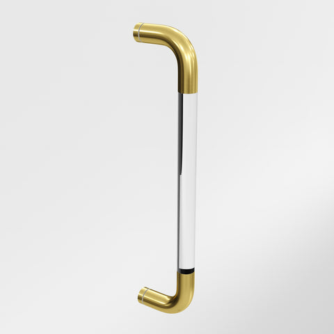 Acrylic Metal Shower Door Handle