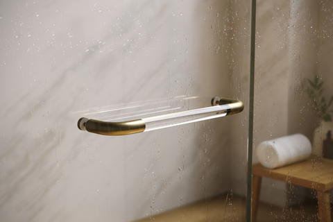 Acrylic Metal Shower Door Handle