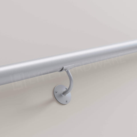 Custom Brushed Stainless Steel Handrail Kit (with End Caps)