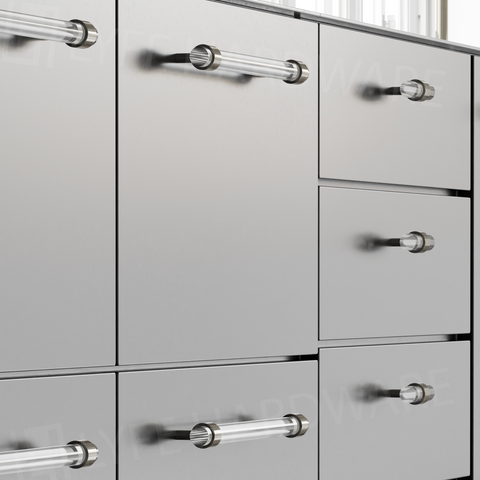 Acrylic Straight Drawer Pull