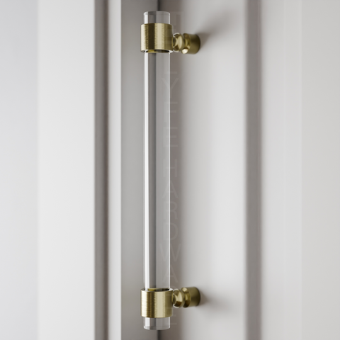 Back to Back Acrylic Door Pull