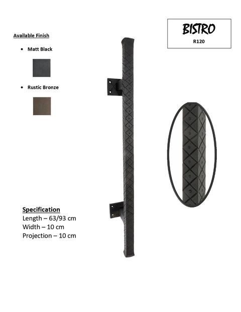 Bistro - Iron Door Pull Handle