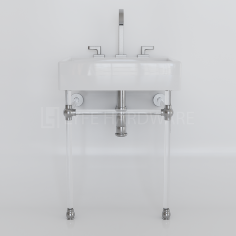 Acrylic Lucite Sink Legs
