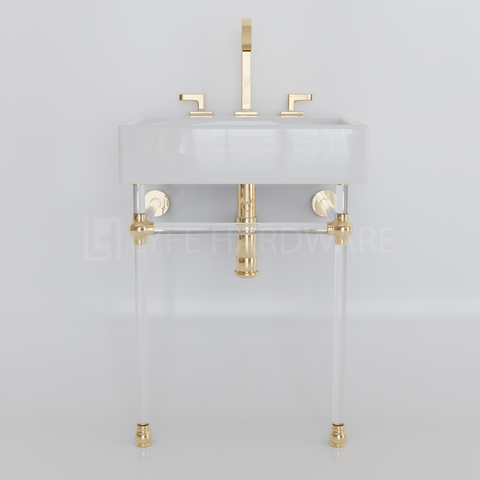 Acrylic Lucite Sink Legs