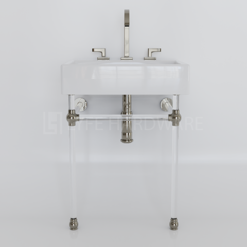 Acrylic Lucite Sink Legs