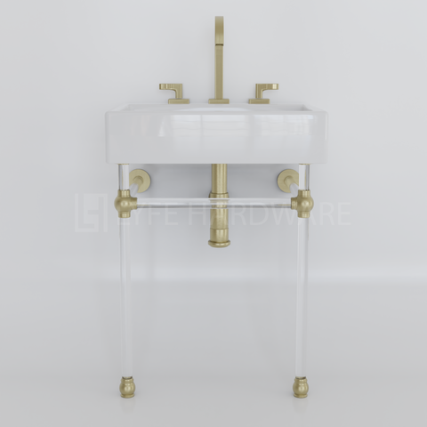 Acrylic Lucite Sink Legs