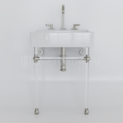 Acrylic Lucite Sink Legs