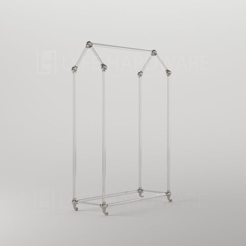 Acrylic Rolling Rack