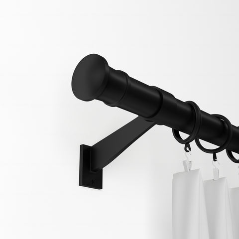 Standard Drapery Rod Kit | Disc Finial