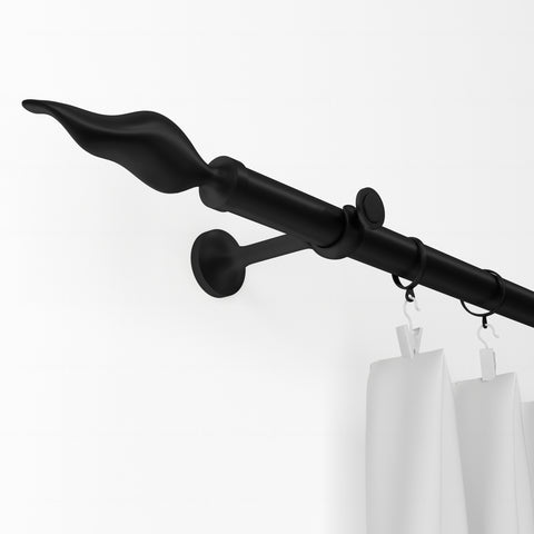 Standard Drapery Rod Kit | Spear Finial