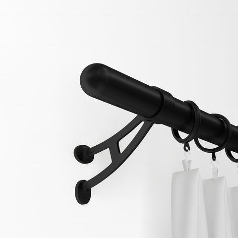 Standard Drapery Rod Kit | Bullet Finial