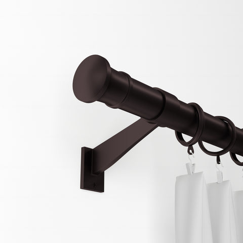 Standard Drapery Rod Kit | Disc Finial