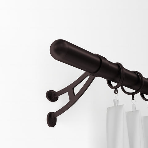 Standard Drapery Rod Kit | Bullet Finial