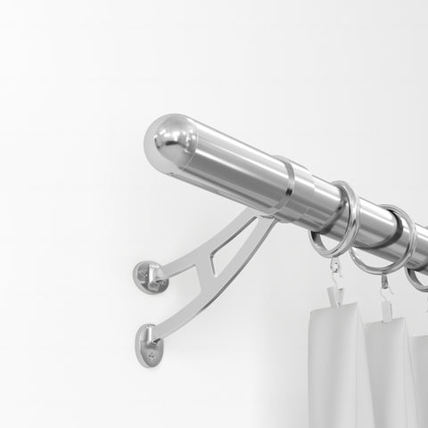 Standard Drapery Rod Kit | Bullet Finial