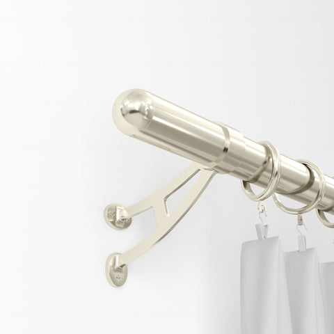 Standard Drapery Rod Kit | Bullet Finial