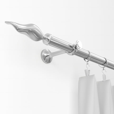 Standard Drapery Rod Kit | Spear Finial