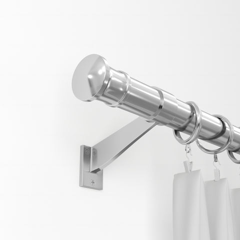 Standard Drapery Rod Kit | Disc Finial