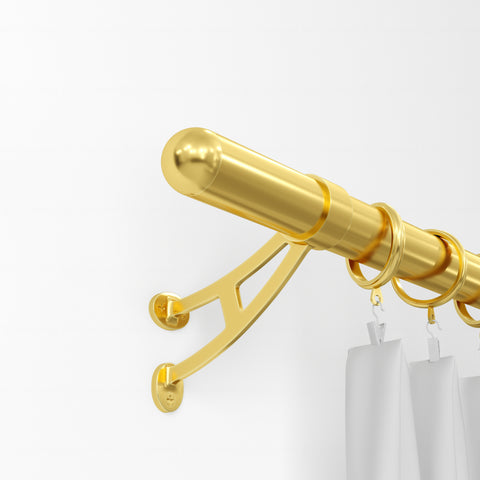 Standard Drapery Rod Kit | Bullet Finial