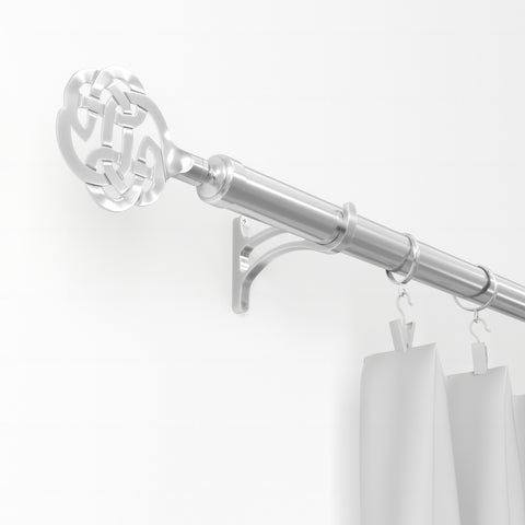 Standard Drapery Rod Kit | Lattice Finial