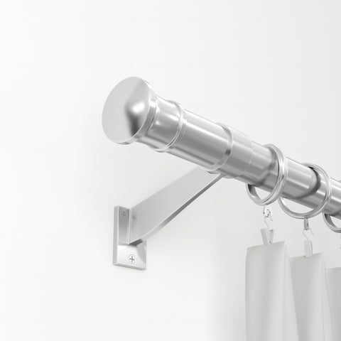 Standard Drapery Rod Kit | Disc Finial