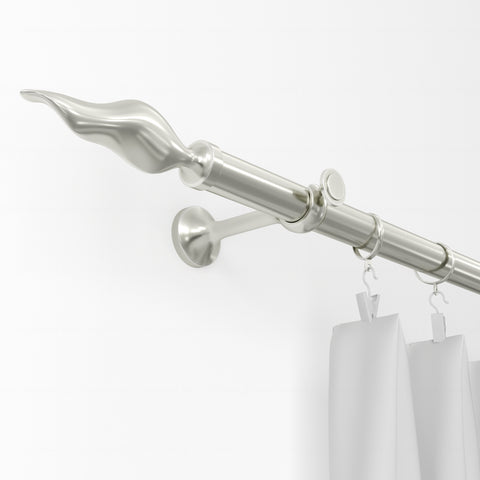 Standard Drapery Rod Kit | Spear Finial