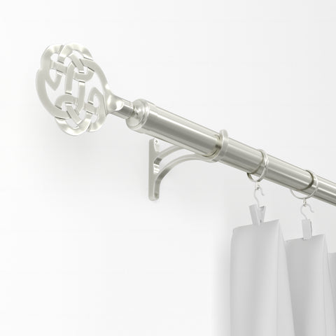 Standard Drapery Rod Kit | Lattice Finial