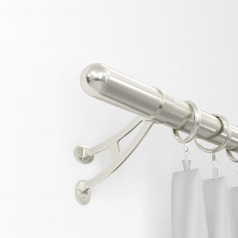 Standard Drapery Rod Kit | Bullet Finial