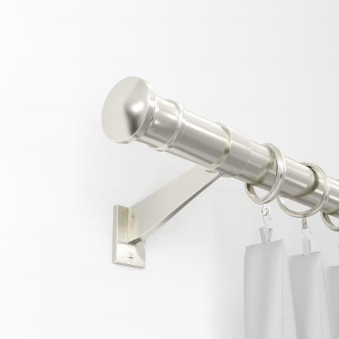 Standard Drapery Rod Kit | Disc Finial