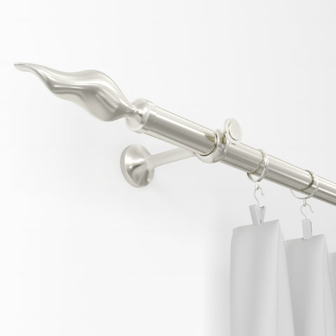 Standard Drapery Rod Kit | Spear Finial