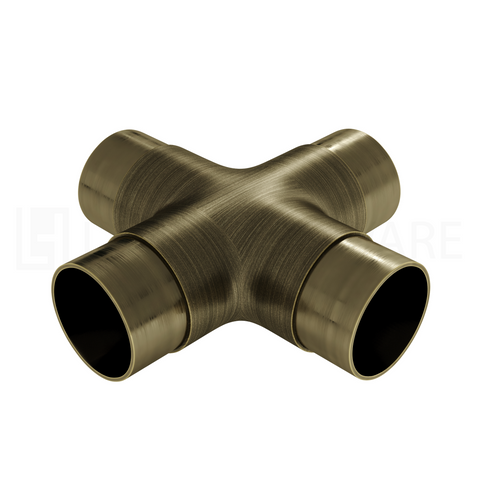 Flush Cross Fitting 180 Degree