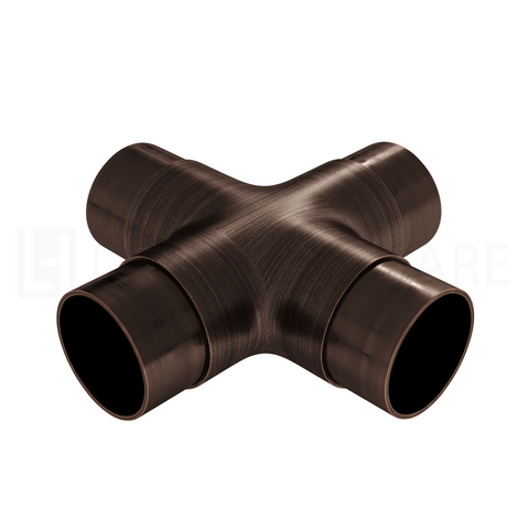 Flush Cross Fitting 180 Degree