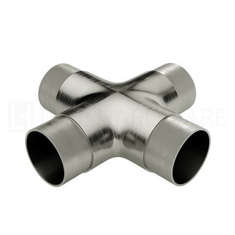 Flush Cross Fitting 180 Degree