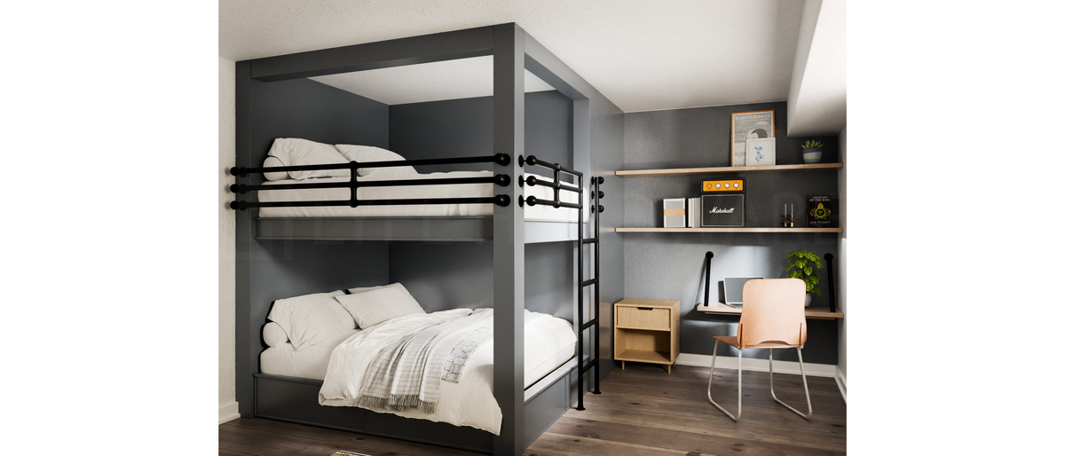 Bunky Racks Custom Bunk Bed Railings and Ladders – Lyfe Hardware