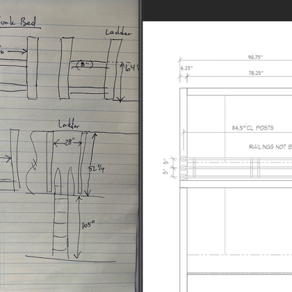 Custom Bunk Bed Railings and Ladders – Lyfe Hardware