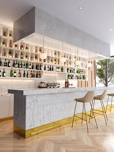 Bar Foot Rail Kit - Builder