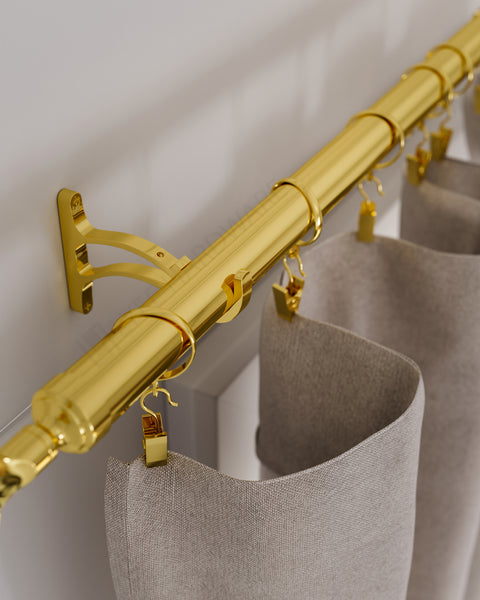 Standard Drapery Rod Kit | Lattice Finial