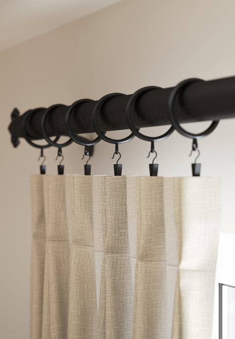 Standard Drapery Rod Kit | Fleur-de-Lis Finial