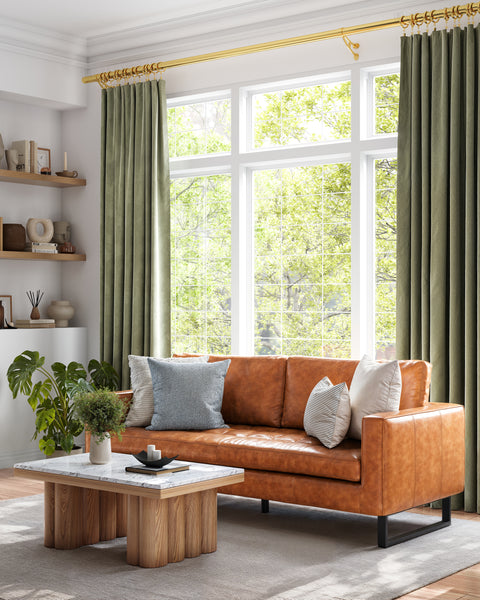 Standard Drapery Rod Kit | Bullet Finial