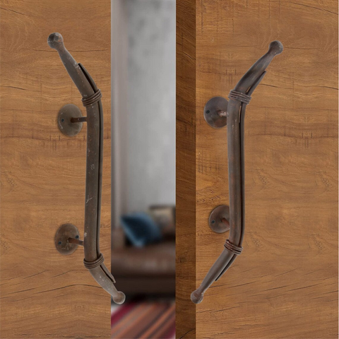 Acrimo Rustic Cast Iron Door Pull Handle
