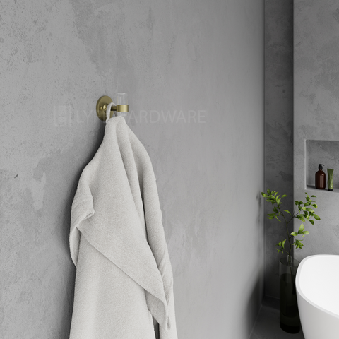 Lucite towel hook hotsell