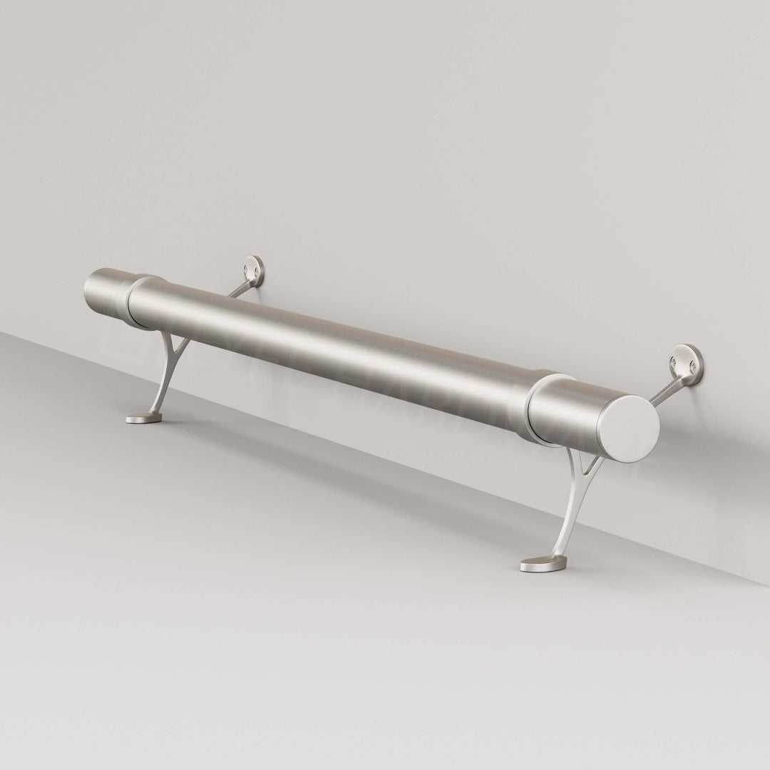 Custom Brushed Stainless Steel Bar Foot Rail Kit Lyfe Hardware custom-brushed-stainless-steel-bar-foot-rail-kit-lyfe-hardware